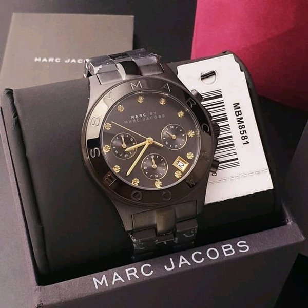 Marc Jacobs Blade Chronograph Blue Dial Blue Steel Strap Watch for Women - MBM8581 Buy Now By Marc Jacobs