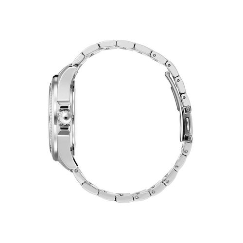 Shop Hugo Boss Premiere Silver Dial Silver Steel Strap Watch for Women - 1502442 in USA
