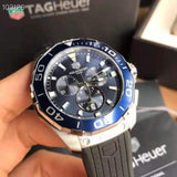 Shop Tag Heuer Aquaracer Blue Dial Watch for Men - CAY111B.FT6041 in USA