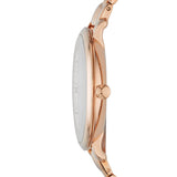 Fossil Jacqueline Rose Gold Dial Rose Gold Steel Strap Watch for Women - ES3435 Buy Now By Fossil