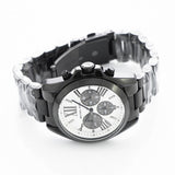 Michael Kors Bradshaw Chronograph Quartz White Dial Grey Steel Strap Watch For Men - MK5952 Buy Now By Michael Kors
