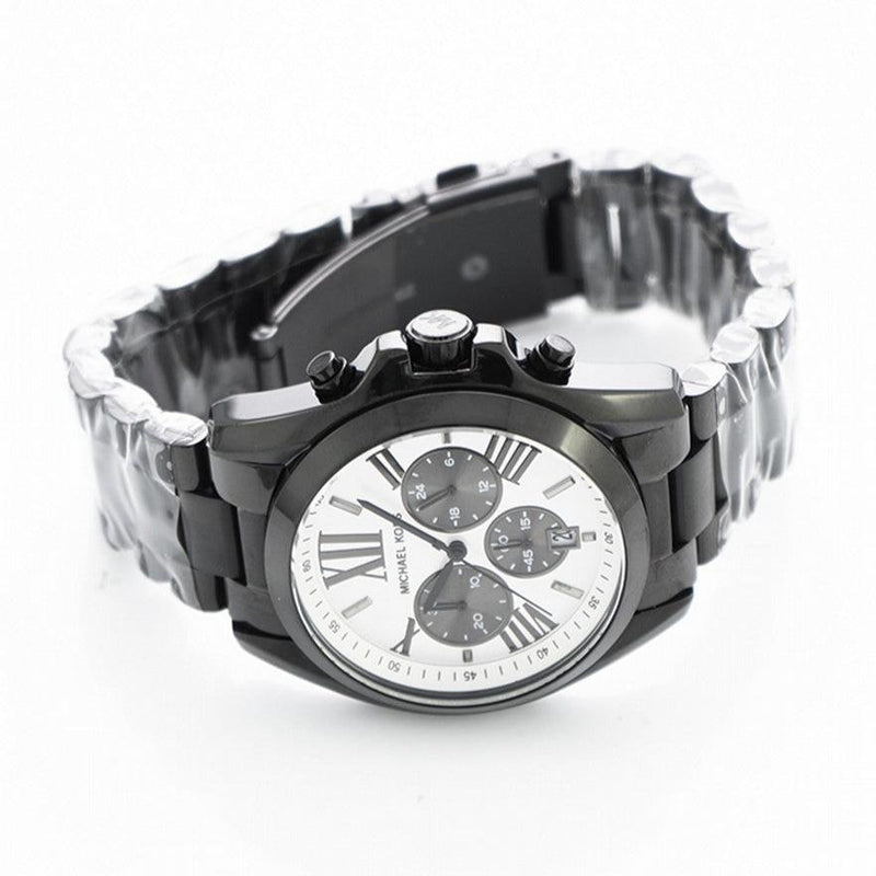 Michael Kors Bradshaw Chronograph Quartz White Dial Grey Steel Strap Watch For Men - MK5952 Buy Now By Michael Kors
