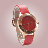 Marc Jacobs Blade Red Dial Red Leather Strap Watch for Women - MBM1210 Buy Now By Marc Jacobs