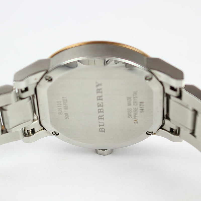 Burberry The City White Dial Two Tone Steel Strap Watch for Women - BU9105 Buy Now By Burberry