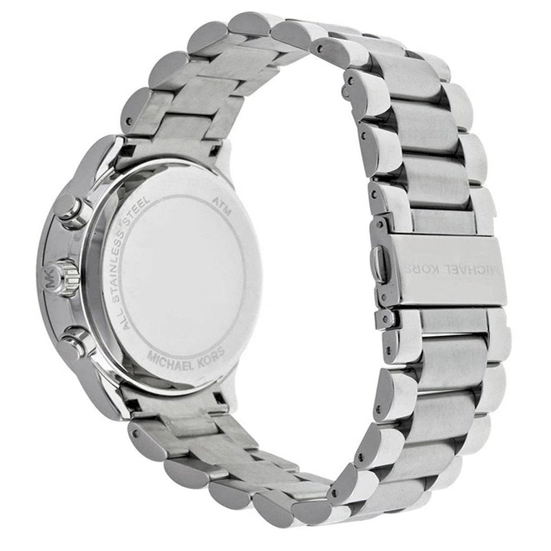 Michael Kors Brinkley Diamonds Silver Dial Silver Steel Strap Watch for Women - MK6186 Buy Now By Michael Kors