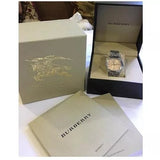 Burberry Heritage Collection Rose Gold Dial Silver Steel Strap Watch for Men - BU1352 Buy Now By Burberry