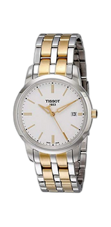 Tissot T Classic Dream White Dial Two Tone Steel Strap Watch for Men - T033.410.22.011.01 Buy Now By Tissot