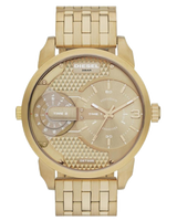 Diesel Mini Daddy Gold Dial Gold Steel Strap Watch For Men - DZ7306 Buy Now By Diesel