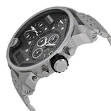 Diesel Mr Daddy 1.0 Gray Dial Gray Stainless Steel Watch For Men - DZ7247 Buy Now By Diesel