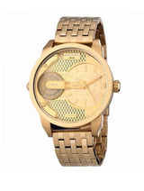 Diesel Mini Daddy Gold Dial Gold Steel Strap Watch For Men - DZ7306 Buy Now By Diesel