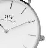 Daniel Wellington Classic Petite Cornwall White Dial Black NATO Strap Watch For Women - DW00100254 Buy Now By Daniel Wellington