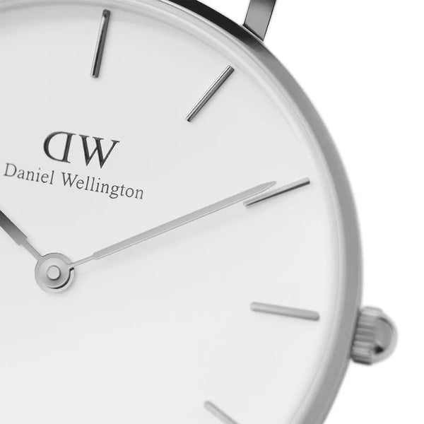 Daniel Wellington Classic Petite Cornwall White Dial Black NATO Strap Watch For Women - DW00100254 Buy Now By Daniel Wellington