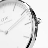 Daniel Wellington Classic Bayswater White Dial Blue NATO Strap Watch For Women - DW00100280 Buy Now By Daniel Wellington