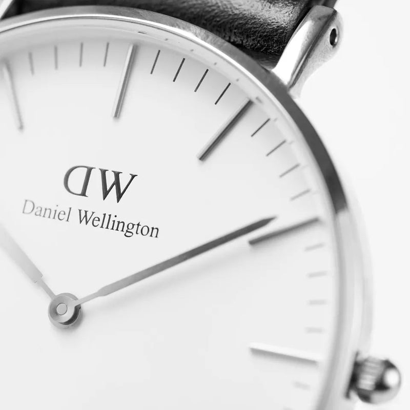 Daniel Wellington Classic Bayswater White Dial Blue NATO Strap Watch For Women - DW00100280 Buy Now By Daniel Wellington