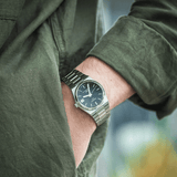 Tissot PRX Powermatic 80 Green Dial Silver Steel Strap Watch for Men - T137.207.11.091.00