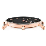 Daniel Wellington Classic Bristol Black Dial Brown Leather Strap Watch for Men - DW00100137 Buy Now By Daniel Wellington