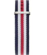 Daniel Wellington Classic Canterbury White Dial Two Tone NATO Strap Watch For Women - DW00100051 Buy Now By Daniel Wellington