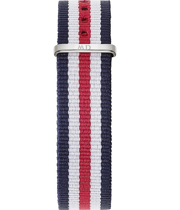 Daniel Wellington Classic Canterbury White Dial Two Tone NATO Strap Watch For Women - DW00100051 Buy Now By Daniel Wellington
