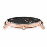 Daniel Wellington Classic Reading Black Dial Black Leather Strap Watch For Women - DW00100141 Buy Now By Daniel Wellington