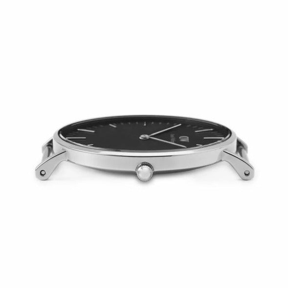 Daniel Wellington Classic St Mawes Black Dial Brown Leather Strap Watch For Men - DW00100130 Buy Now By Daniel Wellington