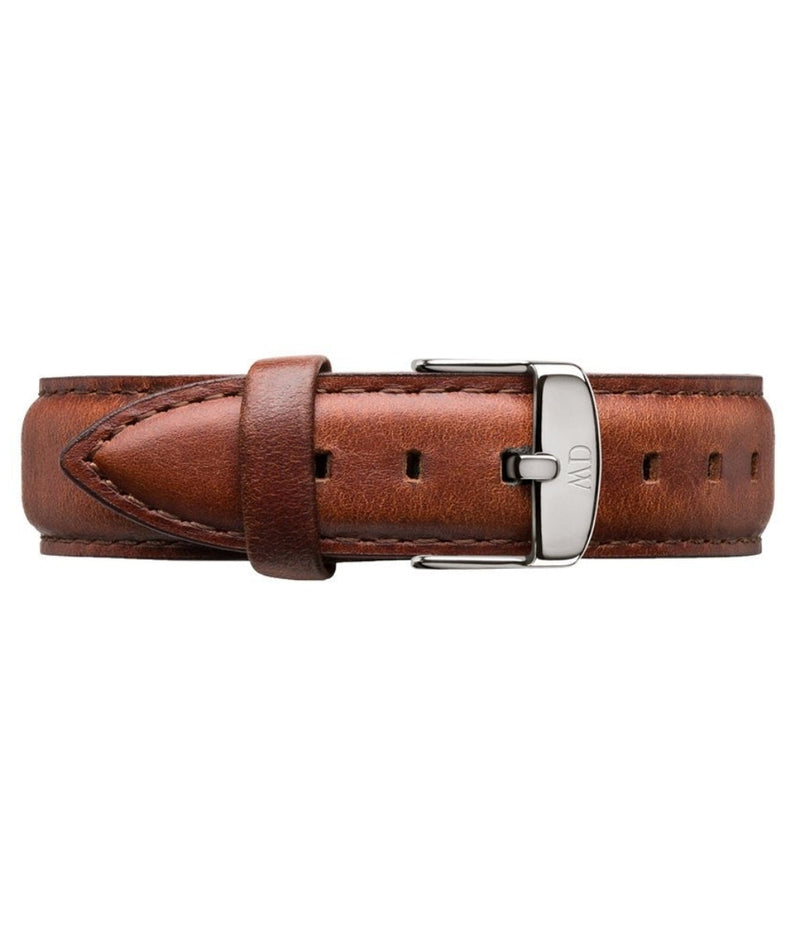 Daniel Wellington Classic Durham Black Dial Brown Leather Strap Watch For Women - DW00100142 Buy Now By Daniel Wellington