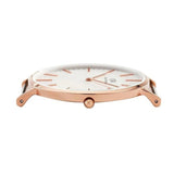 Daniel Wellington Classic Suffolk White Dial Brown Leather Strap Watch For Women - DW00100120 Buy Now By Daniel Wellington