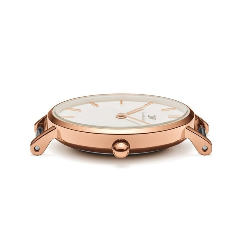Daniel Wellington Classic Petite Dover White Dial White Nylon Strap Watch For Women - DW00100313 Buy Now By Daniel Wellington