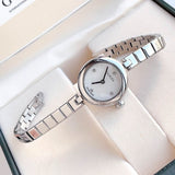 Gucci Diamantissima Quartz Diamonds White Dial Silver Steel Strap Watch For Women - YA141503 Buy Now By Gucci