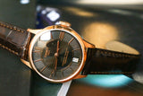 Tissot Chemin Des Tourelles Powermatic 80 Lady Brown Dial Brown Leather Strap Watch For Women - T099.207.36.448.00 Buy Now By Tissot