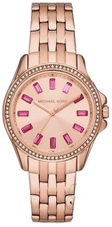 Michael Kors Mini Pilot Quartz Gold Dial Gold Steel Strap Watch For Women - MK7367 Buy Now By Michael Kors