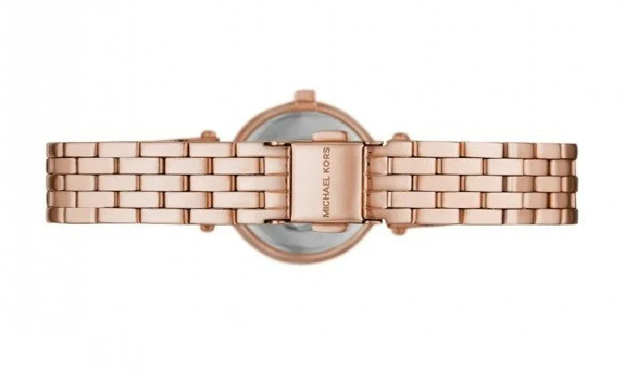 Michael Kors Darci Analog Mother of Pearl Dial Rose Gold Steel Strap Watch For Women - MK3832 Buy Now By Michael Kors
