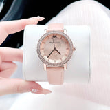 Michael Kors Corey Analog Rose Gold Dial Pink Leather Strap Watch For Women - MK2987 Buy Now By Michael Kors