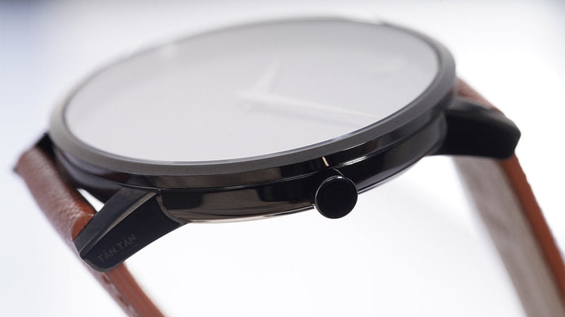 Movado Museum Classic Black Dial Brown Leather Strap Watch for Men - 0607198 Buy Now By Movado