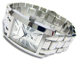 Emporio Armani Classic White Dial Silver Steel Strap Watch For Men - AR0145 Buy Now By Emporio Armani