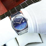 Tissot Powermatic 80 Automatic Gradient Blue Dial Silver Steel Strap Watch for Men - T137.407.11.051.01 Buy Now By Tissot