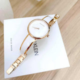 Calvin Klein Seduce White Dial Two Tone Steel Strap Watch for Women - K4E2N616 Buy Now By Calvin Klein