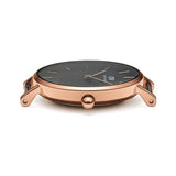 Daniel Wellington Classic Petite Reading Black Dial Black Leather Strap Watch For Women - DW00100167 Buy Now By Daniel Wellington