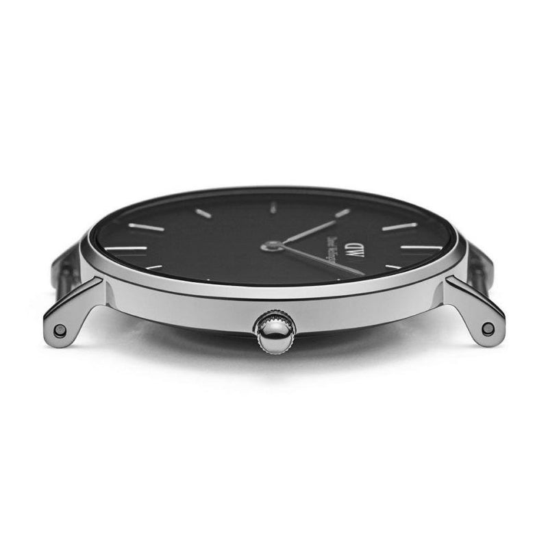 Daniel Wellington Classic Petite St Mawes Black Dial Brown Leather Strap Watch For Women - DW00100181 Buy Now By Daniel Wellington