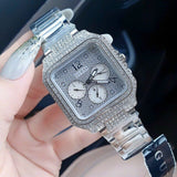 Guess Deco Multifunction Quartz Silver Dial Silver Steel Strap Watch For Women - GW0472L1 Buy Now By Guess