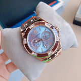 Guess Limelight Quartz White Dial Brown Leather Strap Watch For Women - W0775L7 Buy Now By Guess
