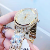 Michael Kors Lauryn Crystals Gold Dial Gold Steel Strap Watch For Women - MK3930 Buy Now By Michael Kors