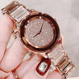 Michael Kors Kinley Rose Gold Dial Rose Gold Steel Strap Watch for Women - MK6210 Buy Now By Michael Kors