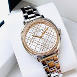 Michael Kors Nia Quartz Silver Dial Silver Steel Strap Watch For Women - MK3988 Buy Now By Michael Kors