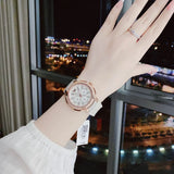 Michael Kors Sidney Chronograph White Dial Beige Leather Strap Watch For Women - MK6949 Buy Now By Michael Kors