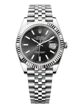 Shop Rolex Datejust 41 Oyster Black Dial Two Tone Oystersteel & White Gold Strap Watch for Men - M126334-0018 in USA