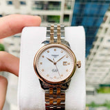 Tissot Le Locle Automatic Lady Mother of Pearl Dial Two Tone Steel Strap Watch For Women - T006.207.22.116.00 Buy Now By Tissot