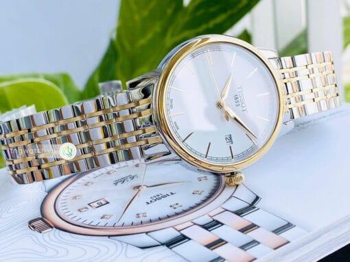 Tissot T Classic Carson Quartz White Dial Two Tone Steel Strap Watch for Men - T085.410.22.011.00 Buy Now By Tissot