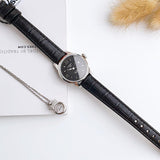 Tissot Le Locle Automatic Lady Black Dial Black Leather Strap Watch for Women - T41.1.123.57 Buy Now By Tissot