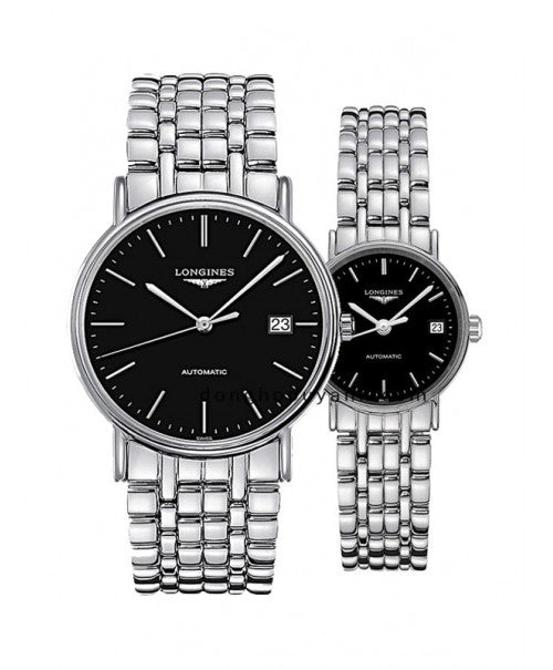 Longines Presence 38.5mm Automatic Stainless Steel Watch for Men - L4.921.4.52.6 Buy Now By Longines