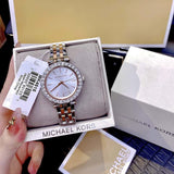 Michael Kors Darci Quartz Silver Dial Two Tone Steel Strap Watch For Women - MK4515 Buy Now By Michael Kors